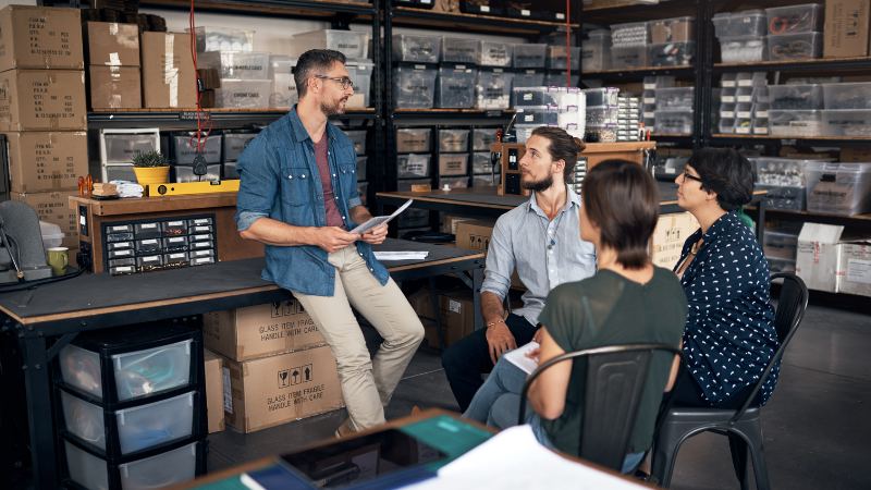 Un entrepreneur avec de bonnes compétences entrepreneuriales