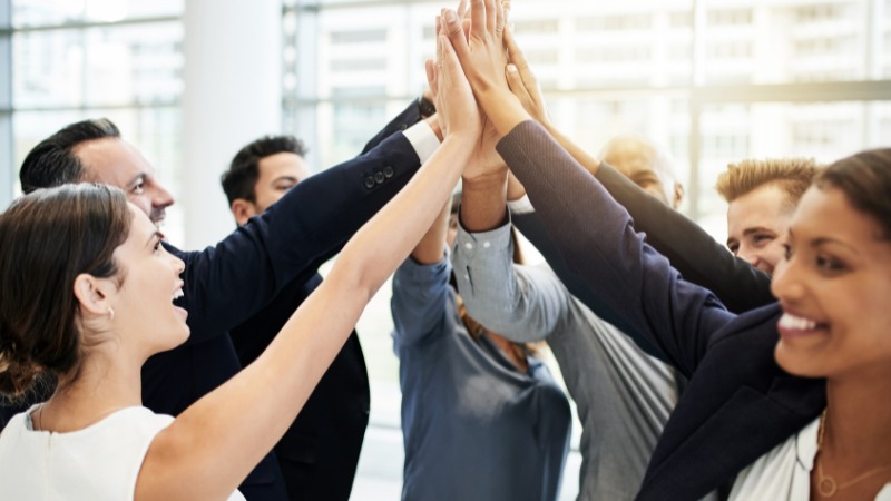 Un personnel motivé suite à une formation en entreprise