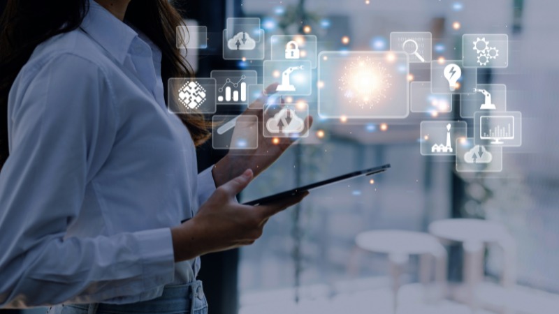 Une illustration de la digitalisation des taches répétitives en entreprise